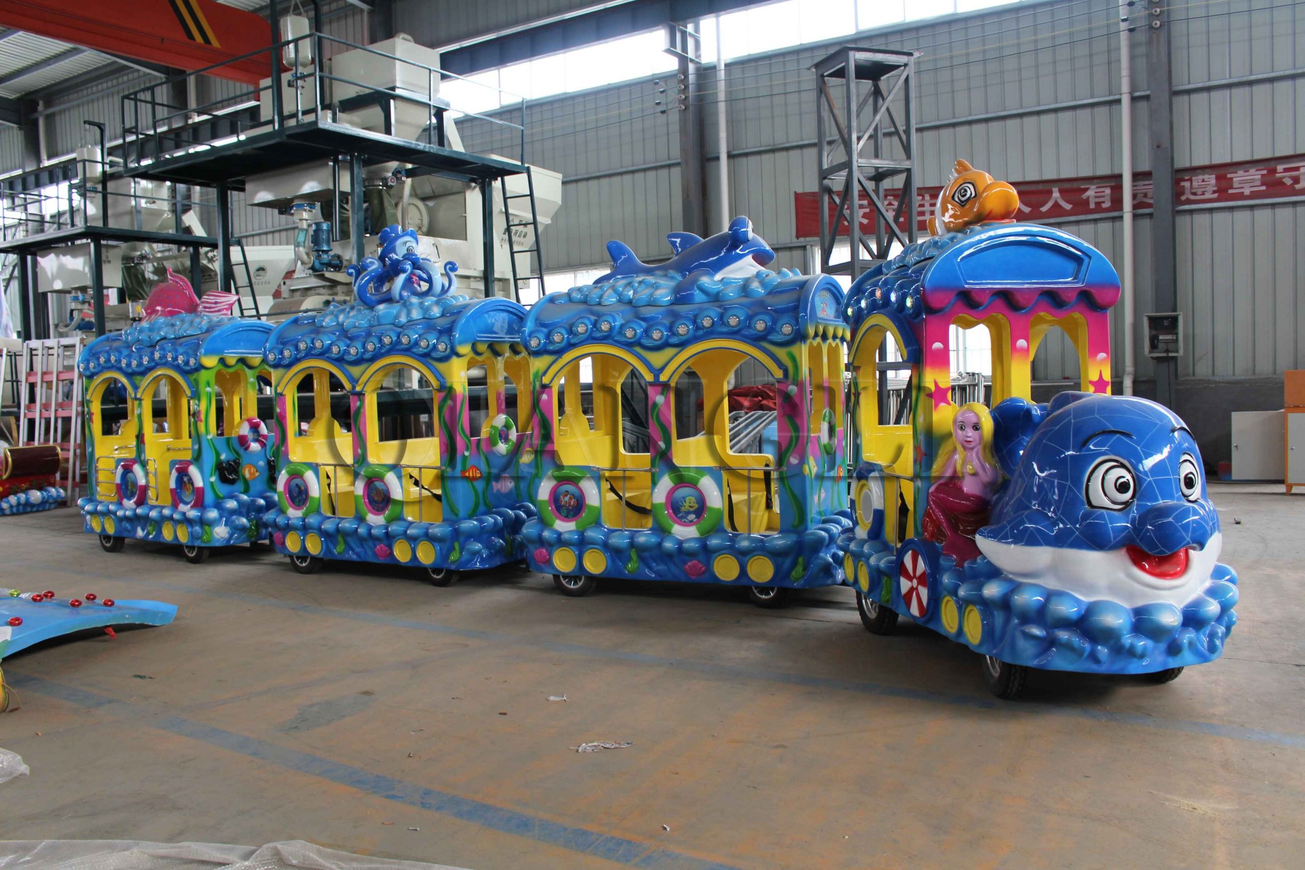 Mini Train Wheel Ride What is the investment value of trackless mini train amusement ...